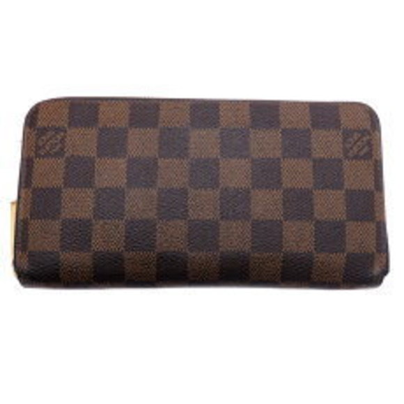 Louis Vuitton Zippy Wallet Long Damier Brown - Picture 1 of 9